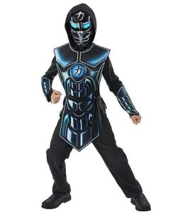 Kids Light Up Extreme Robot Ninja Costume 9 Kids Light Up Extreme Robot Ninja Costume -Colin Costume Shop 01340603 a