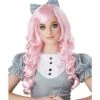 Pink Curls Doll Wig -Colin Costume Shop 01341130 a