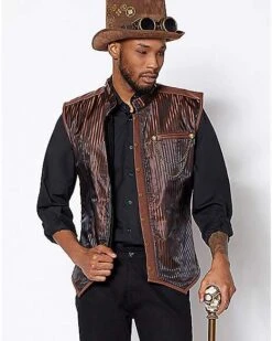Steampunk Vest -Colin Costume Shop 01345677 a