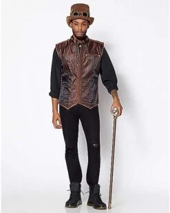 Steampunk Vest -Colin Costume Shop 01345677 c