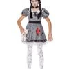Kids Wind-Up Doll Costume