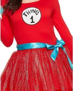 Adult Thing Tutu Dress Costume - Dr. Seuss -Colin Costume Shop 01354620 b