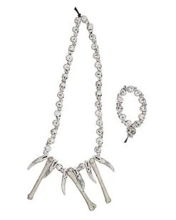 Skull Bone Jewelry Set