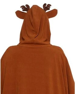 Adult Faux Fur Deer Poncho -Colin Costume Shop 01358878 c