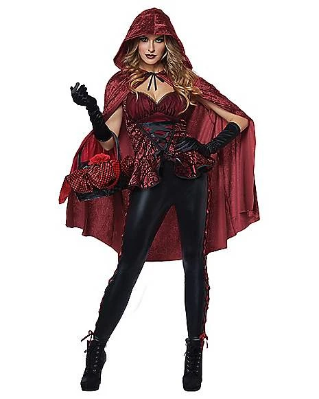Adult Big Bad Red Costume 4 Adult Big Bad Red Costume - Image 2