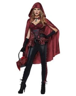 Adult Big Bad Red Costume 7 Adult Big Bad Red Costume -Colin Costume Shop 01359058 c
