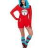 Adult Thing 1 And Thing 2 Romper Costume - Dr. Seuss -Colin Costume Shop 01360049 a