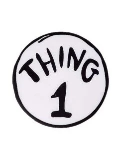 Adult Thing 1 And Thing 2 Romper Costume - Dr. Seuss -Colin Costume Shop 01360056 b