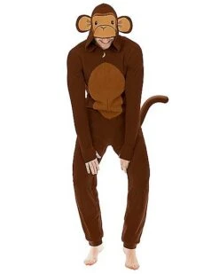 Adult Monkey Union Suit -Colin Costume Shop 01368257 c