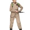 Kids Ghostbusters Boys One Piece Costume With Proton Pack - Ghostbuste