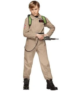 Kids Ghostbusters Boys One Piece Costume With Proton Pack - Ghostbuste