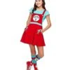 Tween Thing 1 And 2 Jumper Dress Costume - Dr. Seuss -Colin Costume Shop 01369214 a
