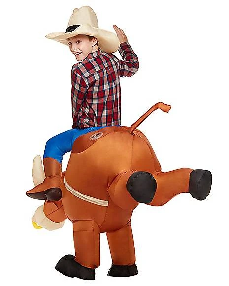 Kids Ride-On Inflatable Bull Costume 4 Kids Ride-On Inflatable Bull Costume - Image 2