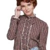 Adult Ruffle Barb Shirt - Stranger Things 1 Adult Ruffle Barb Shirt - Stranger Things -Colin Costume Shop 01382225 a