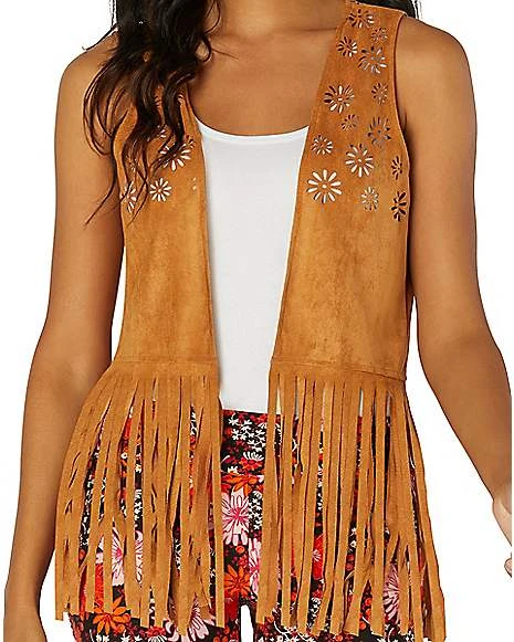 Fringed Hippie Vest 5 Fringed Hippie Vest - Image 3