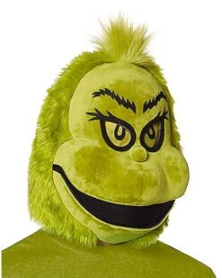 Moving Mouth The Grinch Full Mask - Dr. Seuss -Colin Costume Shop 01391499 c
