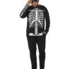 Long Sleeve Skeleton T Shirt -Colin Costume Shop 01395417 a