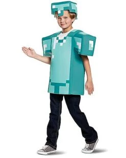 Kids Armor Shirt Set - Minecraft -Colin Costume Shop 01396662 e
