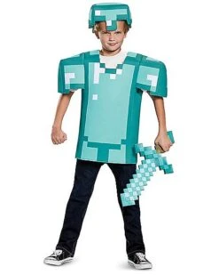 Kids Armor Shirt Set - Minecraft -Colin Costume Shop 01396662 g