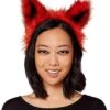 Faux Fur Fox Ear Headband 2 Faux Fur Fox Ear Headband -Colin Costume Shop 01401025 a