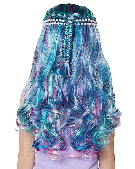 Kids Mermaid Wig 4 Kids Mermaid Wig - Image 2