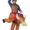Adult Bull Rider Inflatable Costume -Colin Costume Shop 01401223 a