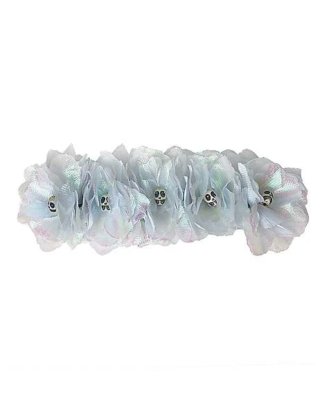 Holographic Skeleton Flower Crown 3 Holographic Skeleton Flower Crown