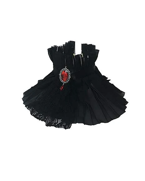 Pleated Vampire Neck Ruffle 3 Pleated Vampire Neck Ruffle