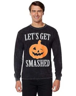 Let's Get Smashed Long Sleeve T Shirt