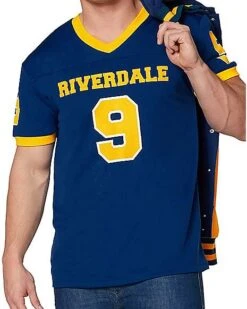 Riverdale Football Jersey - Archie Comics -Colin Costume Shop 01407378 c