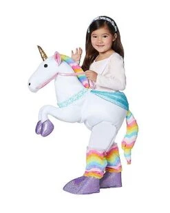 Toddler Unicorn Piggyback Costume -Colin Costume Shop 01409283D a