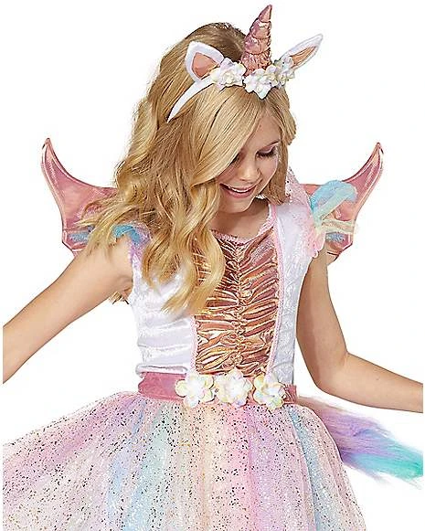 Kids Rosy Unicorn Costume 5 Kids Rosy Unicorn Costume - Image 3