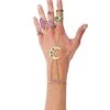 Fortune Teller Bracelet And Rings Set -Colin Costume Shop 01412766 a