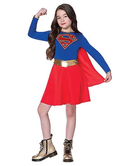 Kids Supergirl Dress Costume - DC Comics 3 Kids Supergirl Dress Costume - DC Comics