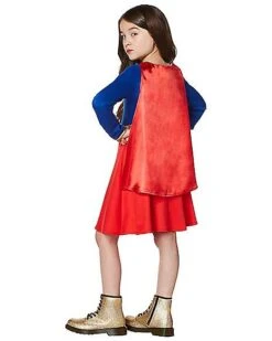 Kids Supergirl Dress Costume - DC Comics 5 Kids Supergirl Dress Costume - DC Comics -Colin Costume Shop 01414234 b