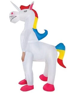 Kids Inflatable Unicorn Costume -Colin Costume Shop 01414440 b