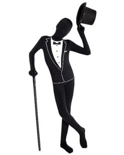 Kids Tuxedo Skin Suit Costume