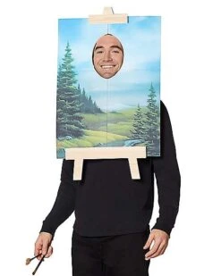 Adult Bob Ross Painting Costume - Firefly -Colin Costume Shop 01417989 b
