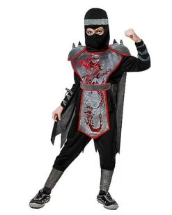 Kids Dragon Ninja Costume