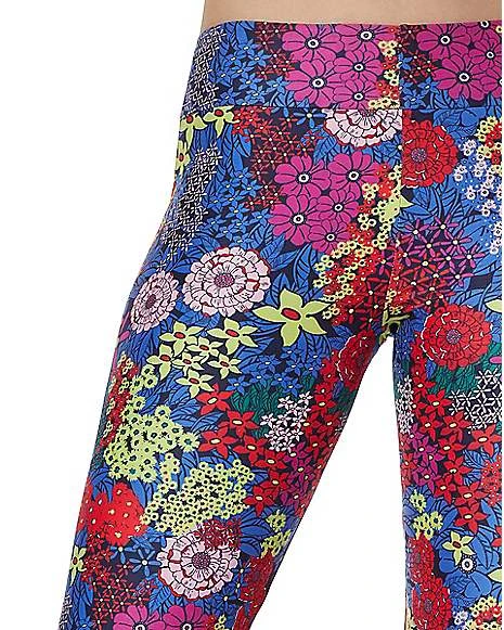 Adult Flower Bell Bottom Pants 5 Adult Flower Bell Bottom Pants - Image 3