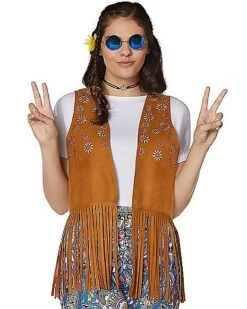 Fringed Hippie Vest 11 Fringed Hippie Vest -Colin Costume Shop 01425743 a