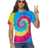 '60s Tie Dye T Shirt 2 '60s Tie Dye T Shirt -Colin Costume Shop 01426923 a