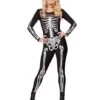 Adult Skeleton Catsuit -Colin Costume Shop 01427905 a