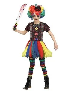 Kids Krazed Clown Costume