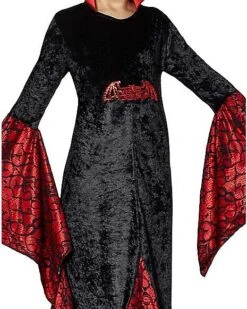 Kids Gothic Vampira Costume 7 Kids Gothic Vampira Costume -Colin Costume Shop 01430800 c