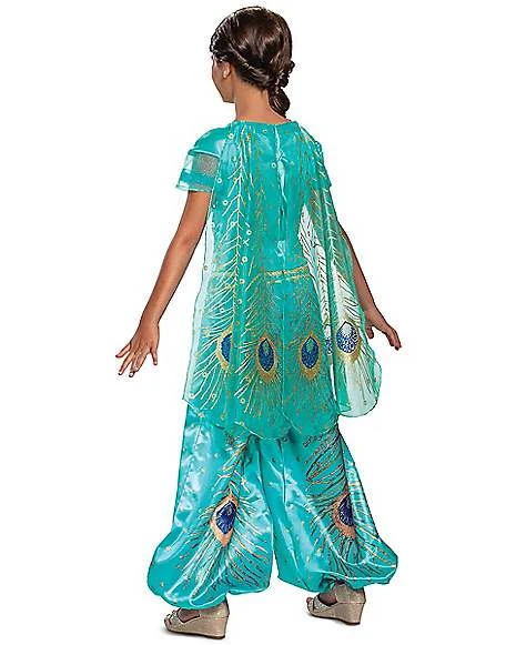 Kids Jasmine Costume - Aladdin Live Action 4 Kids Jasmine Costume - Aladdin Live Action - Image 2