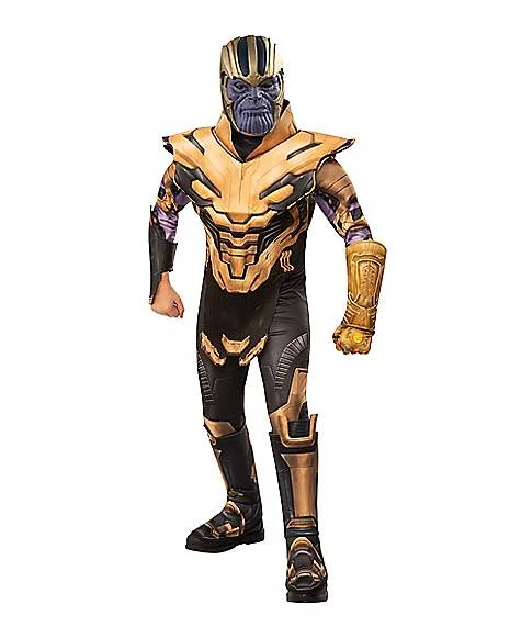 Kids Thanos Costume Deluxe - Avengers: Endgame 3 Kids Thanos Costume Deluxe - Avengers: Endgame