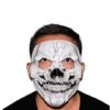 Skeleton Half Mask -Colin Costume Shop 01435700 a