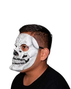 Skeleton Half Mask -Colin Costume Shop 01435700 d