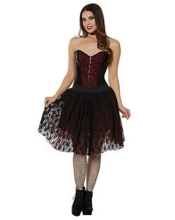 Victorian Vampire Layered Skirt -Colin Costume Shop 01436005 c